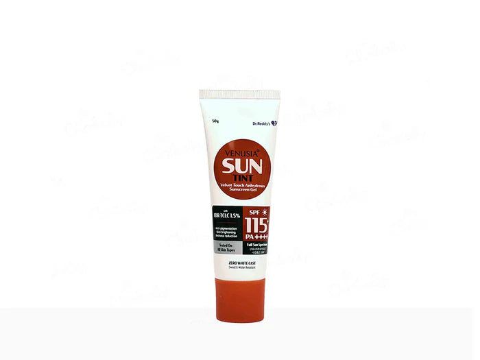 Venusia Sun Tint Senscreen Gel SPF 115+ PA ++++ 50gm