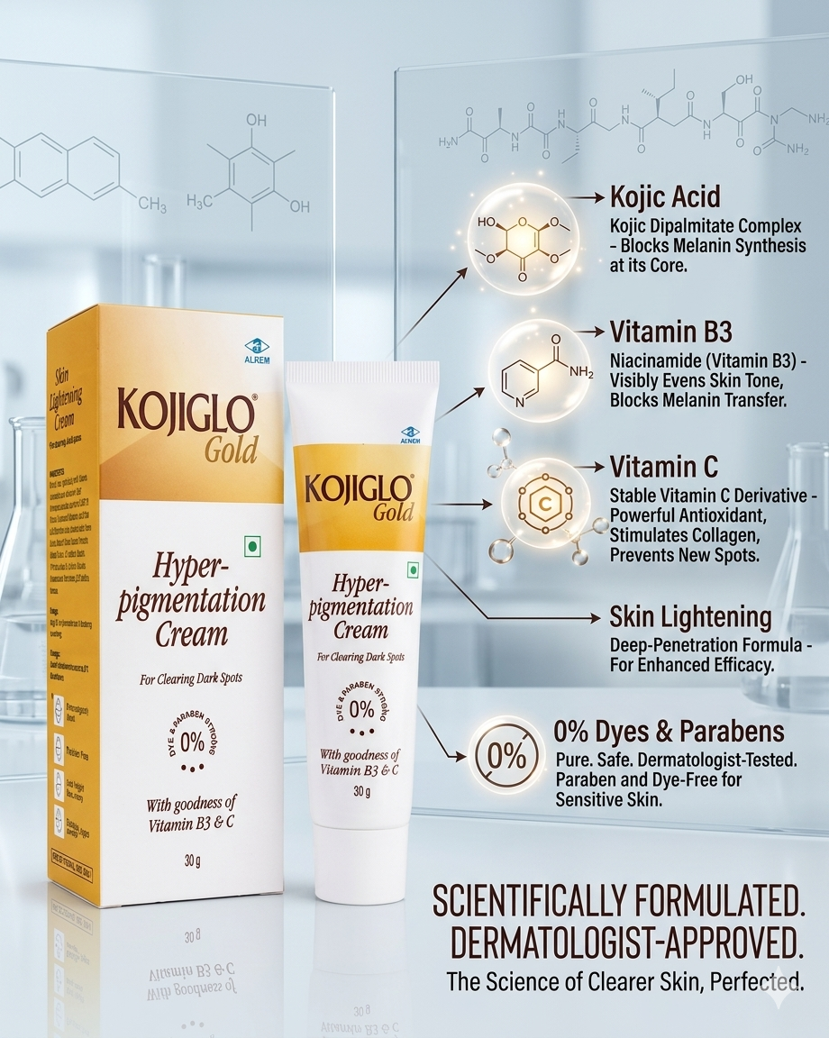 Kojiglo Gold Skin Lightening Cream