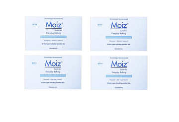 MOIZ moisturizing syndet bar 75 gm (PACK OF 4)