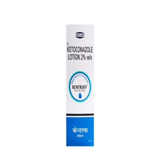 Kentruff Stay On Lotion with ketoconazole 2 percent antifungal formula