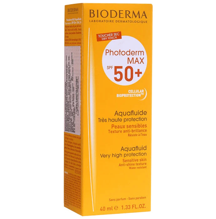 Bioderma Photoderm Max Aquafluide SPF 50+ Teinte Claire Light Colour,  40ML