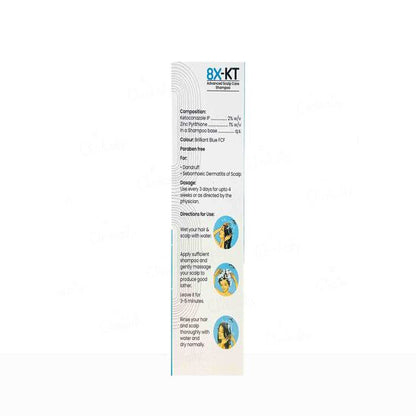 8X KT Shampoo, 60ml