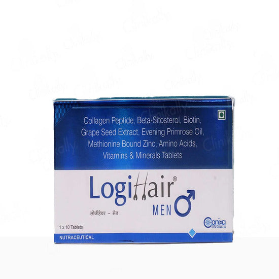 Logihair Men 10 Tab Strips Pack of 3