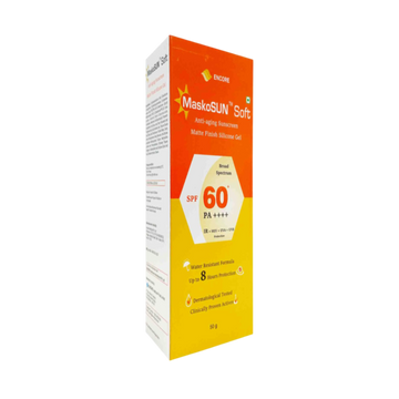 Maskosun Soft Anti-aging Sunscreen Gel SPF 60+ PA++++ 50gm