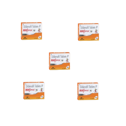 Manforce 100mg 1 x 4 Tab Pack of 5