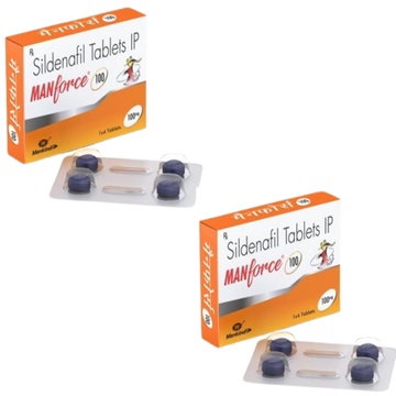 Manforce Caps 100mg 1 x 4 Tab