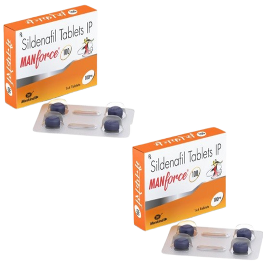 Manforce Caps 100mg 1 x 4 Tab