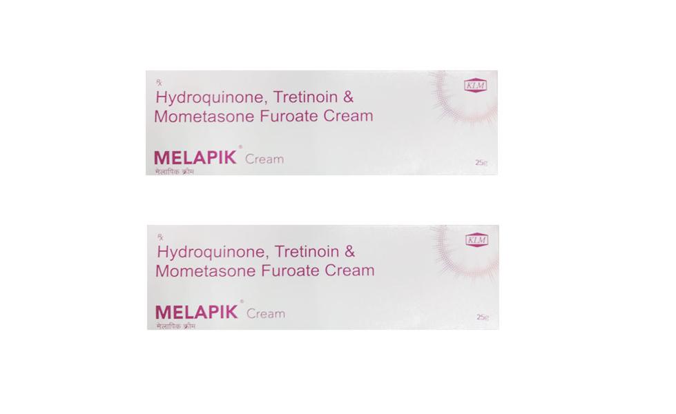 Melapik Cream (25gm) (Pack of 2)