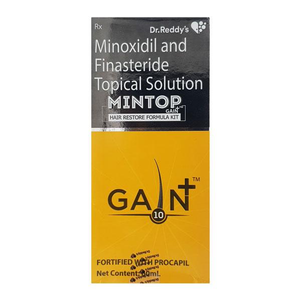 Mintop Gain Plus 10% Topical Solution 60 (ml )