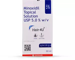 Hair 4U Solution USP 5% 60ml