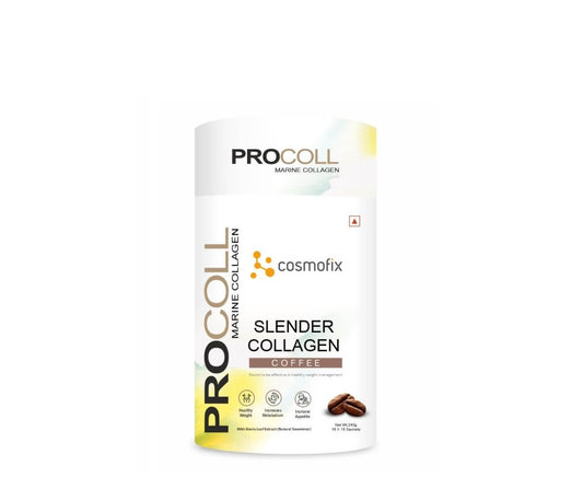 Cosmofix Procoll Slender Marine Collagen 15 x 16 gm - Coffee Flavour