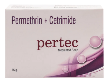 Pertec Medicated Soap ,75gm Pack of 3
