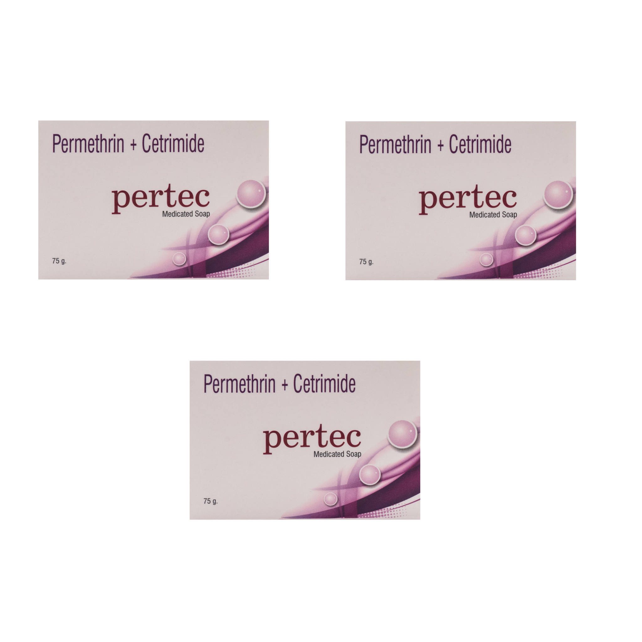 Pertec Soap 75gm x 3