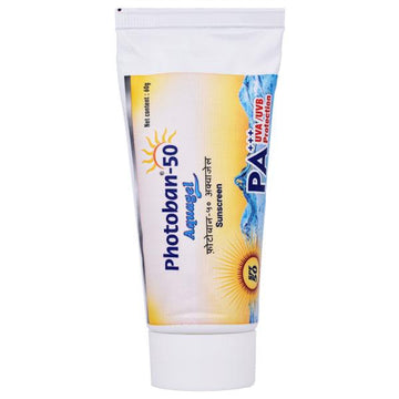 Photoban-50 Sunscreen Aqua gel SPF 50 (60GM)