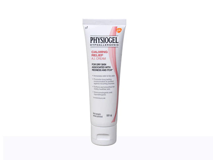 Physiogel Hypoallergenic Calming Relief A.I. Cream, 50gm