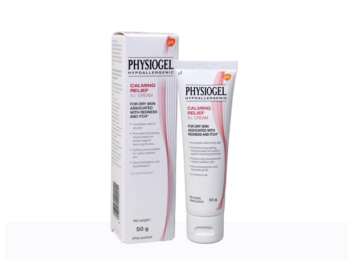Physiogel Hypoallergenic Calming Relief A.I. Cream, 50gm
