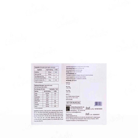 PriViso Plus Tab (1 Strip of 10 tab)