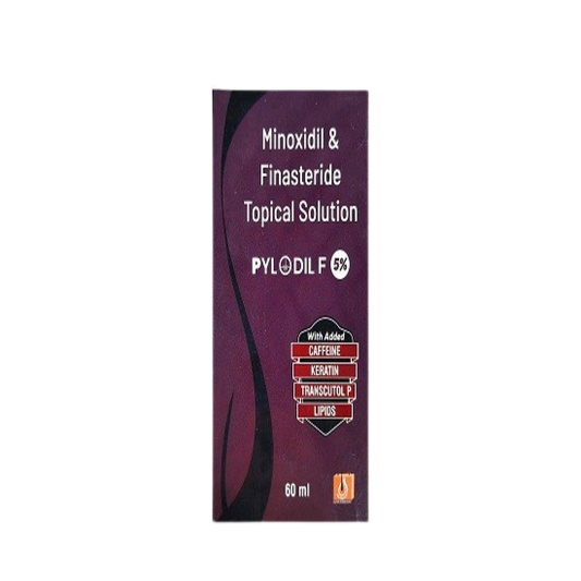 Pylodil F 5% Topical Solution, 60ml