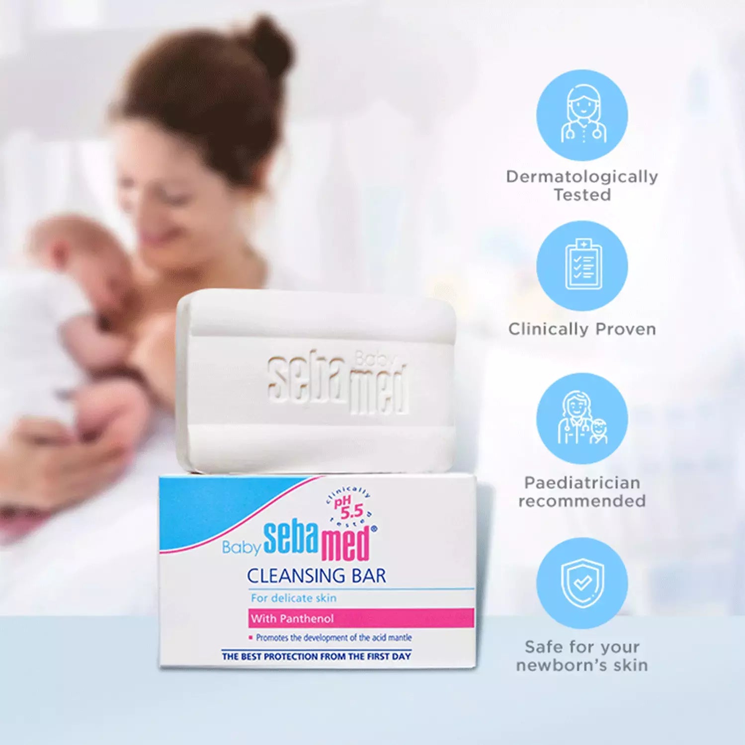 Sebamed baby deals cleansing bar 100g