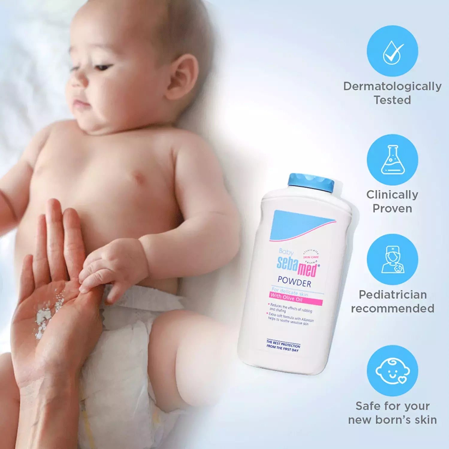 Sebamed Baby Powder 400g Online with Discount Fast Delivery