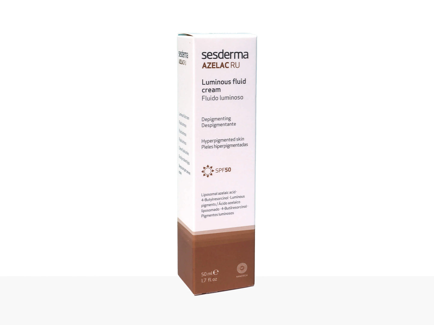 Sesderma Azelac Ru Luminous Fluid SPF50 Cream, 50ml