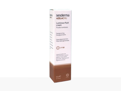 Sesderma Azelac Ru Luminous Fluid SPF50 Cream, 50ml