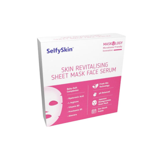SelfySkin Skin Revitalising Sheet Mask Face Serum 500ml