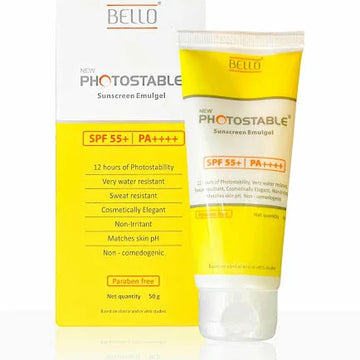 Bello Photostable Sunscreen Emulgel SPF-55 ,50g