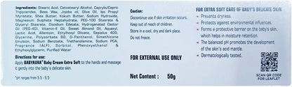 Babyaura Nappy Rash Cream, 50gm