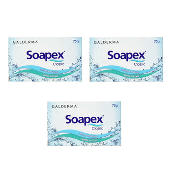 SOAPEX Classic Bar, (75gm) (pack of 3)