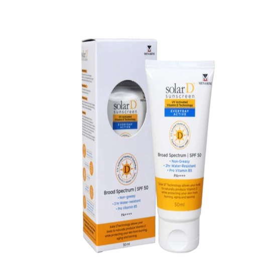 Solar D Sunscreen SPF 50, 50ml