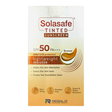 Solasafe Tinted Bronze Sunscreen SPF 50 40gm