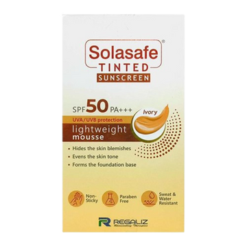 Solasafe Tinted Ivory Sunscreen SPF 50 40gm