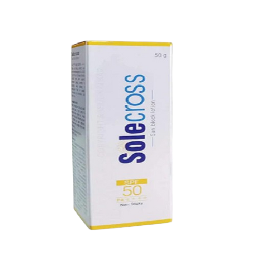 Solecross Sun Block Sunscreen Lotion SPF 50 PA++++ Non Sticky,