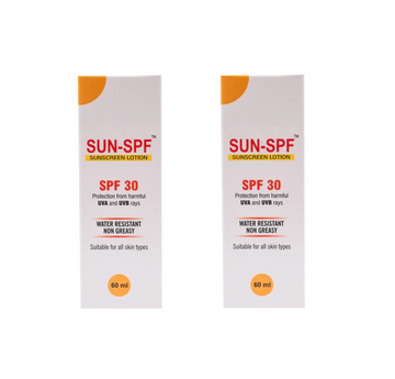 SUN SPF 30 Sunscreen Lotion (60 ML) (PACK OF 2)