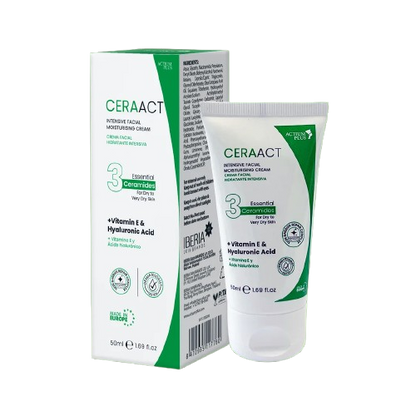 Actium Plus CERAACT Intensive Facial Moisturizing Cream, 50ml