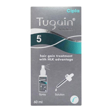 Tugain 5% Hair Solution (60 ml)