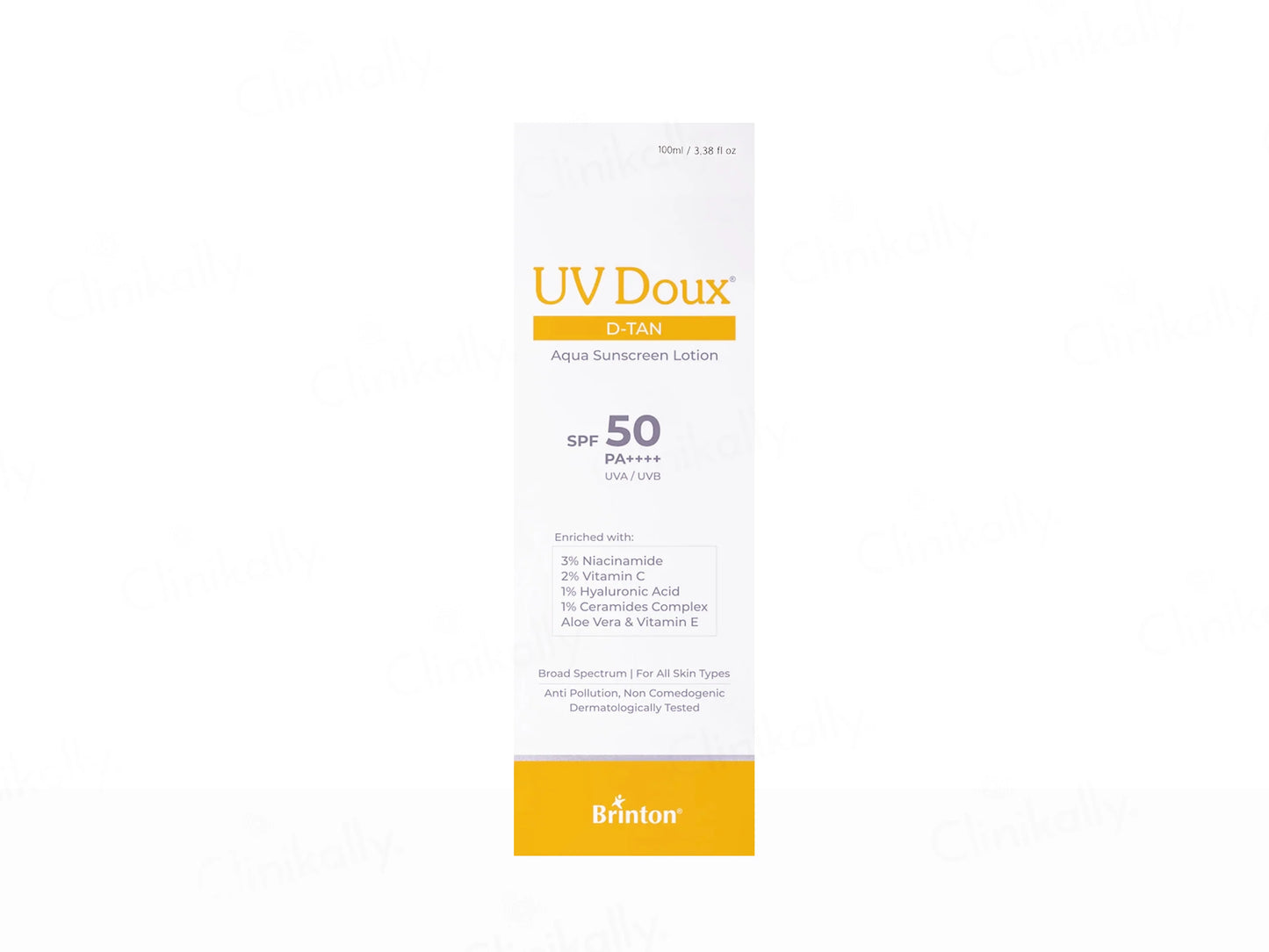UV Doux D-Tan Aqua Sunscreen Lotion SPF 50 PA++++