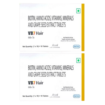 VB7 Hair Tablet (1 x 10 Tab) (pack of 2)