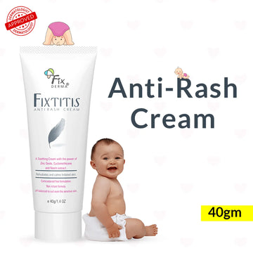 Fixderma Fixtitis Anti Rash Cream (40 GM)