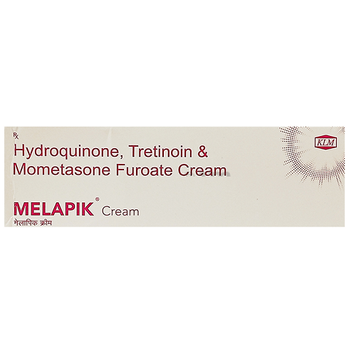 Melapik Cream, 25gm Pack of 2