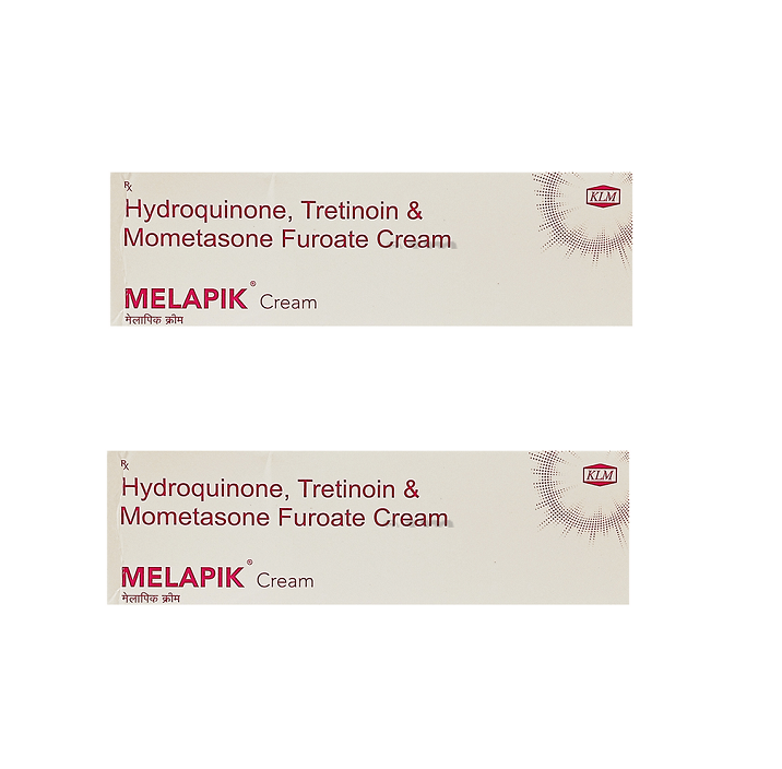 Melapik Cream, 25gm Pack of 2