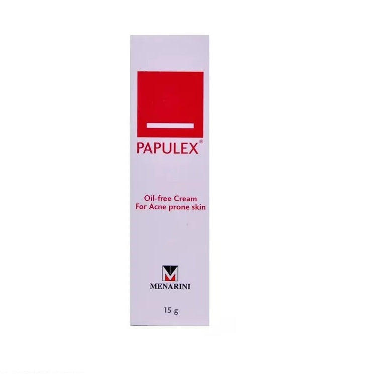 PAPULEX oil free cream for acne prone skin, 15gm