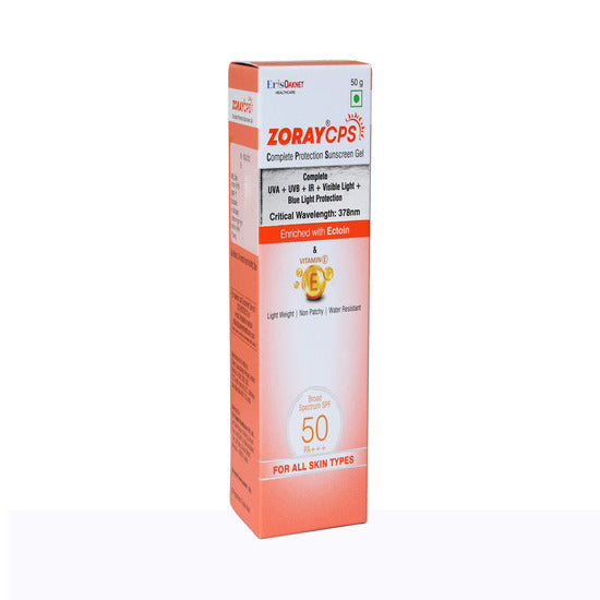 Zoray CPS Sunscreen Gel SPF 50 PA+++ 50gm