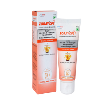 Zoray CPS Sunscreen Gel SPF 50 PA+++ 50gm