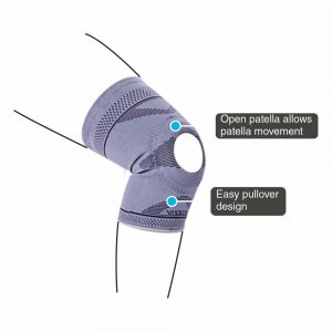 KNEE CAP WITH OPEN PATELLA