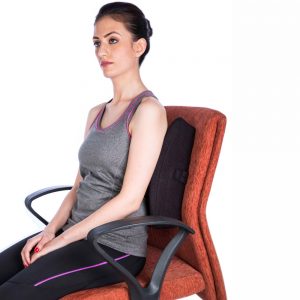 Activeheat orthopaedic moulded back rest with electric heating