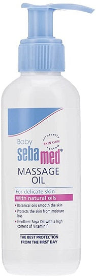 sebamed baby massage oil, 150ml