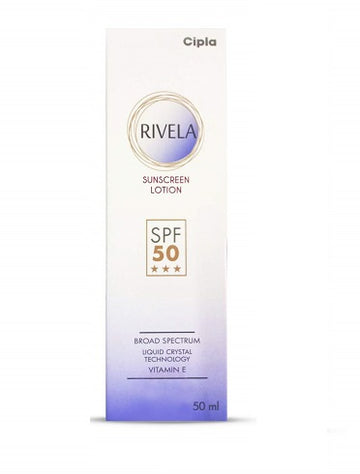 Rivela Sunscreen Lotion SPF 50 (50ML)