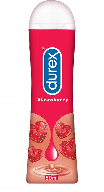Durex Play Gel Strawberry Lubricant Gel For Men & Women (50ML) (Strawberry)